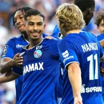 نقل هاشيوكا لاعب مونشنغلادباخ إلى المستشفى بعد اصطدام قوي